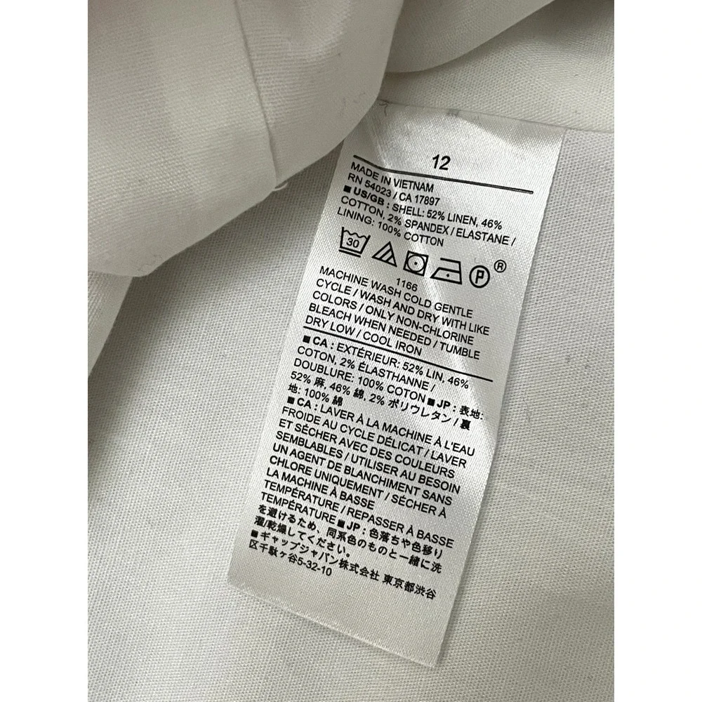 Banana Republic linen blend